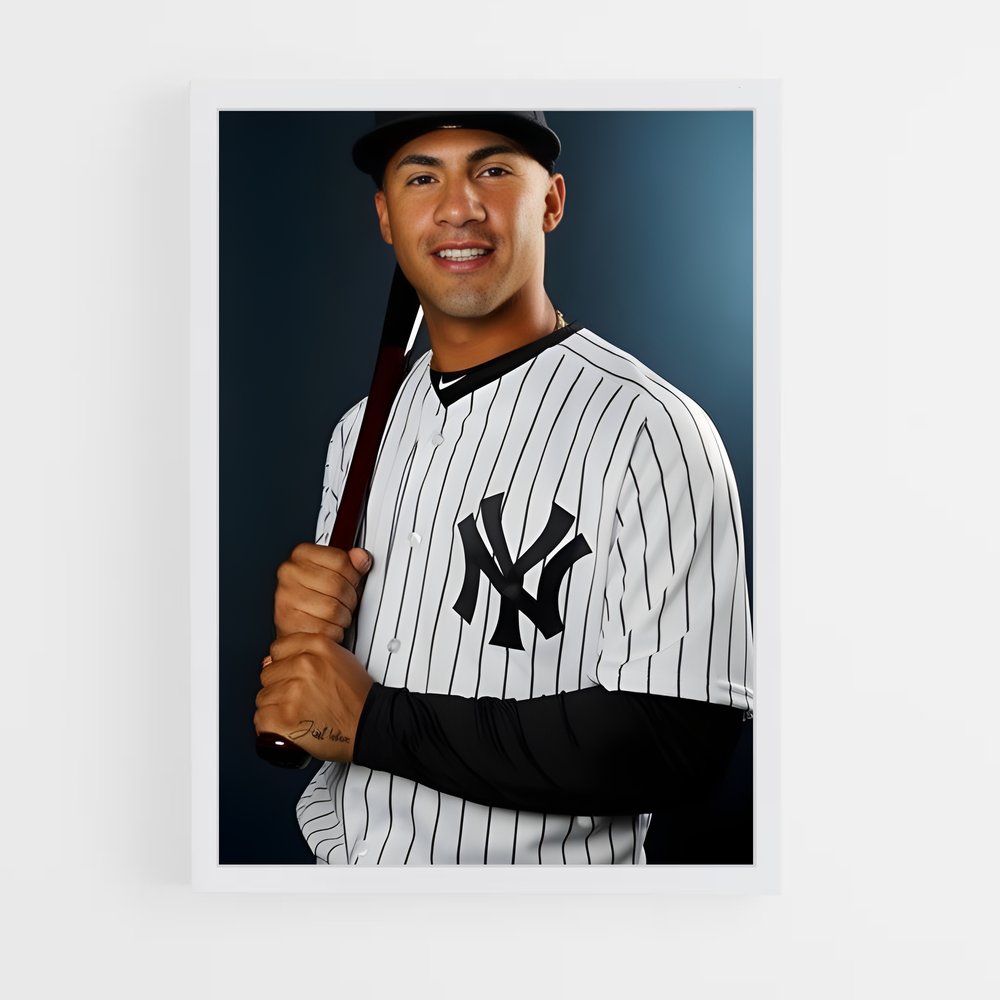 Poster Gleyber torres infuser – affiche Baseball (vue 3)